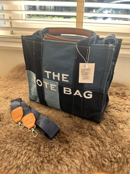 The Tote Bag - (Blauw) - Groot model