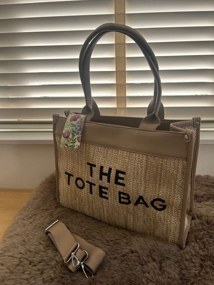 The Tote Bag - (Riet) - Groot model - Afbeelding 2