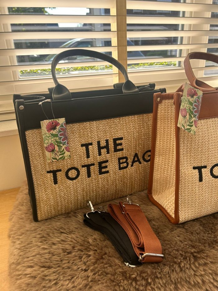 The Tote Bag - (Riet) - Groot model - Afbeelding 3